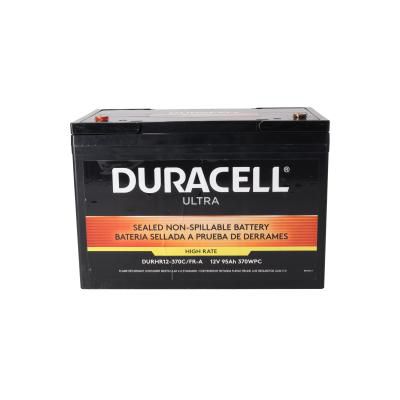 Duracell Ultra 12V 95AH AGM High Rate Sealed Lead Acid (SLA) Battery with M6, C Terminals - Main Image